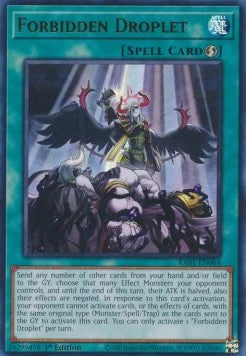 Forbidden Droplet (V.2 - Ultra Rare) - 25th Anniversary Rarity Collection (Ultra Rare) [RA01-064]