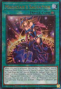 Magician's Salvation (V.7 - Ultimate Rare) - 25th Anniversary Rarity Collection (Ultimate Rare) [RA01-068]