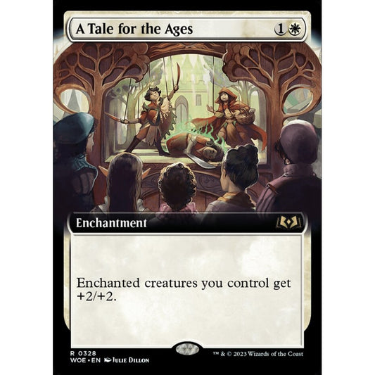 A Tale for the Ages, rare, 328, Magic the Gathering, Wilds of Eldraine
