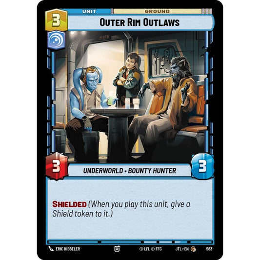 Outer Rim Outlaws, C, JTL 563) Foil, Star Wars Unlimited