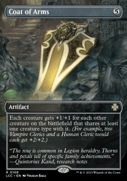 Coat of Arms - Commander: The Lost Caverns of Ixalan: Extras (Rare) [XLCC-108]