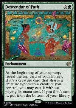 Descendants' Path - Commander: The Lost Caverns of Ixalan (Rare) [LCC-238]