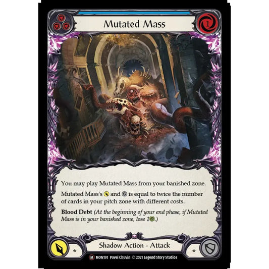 Mutated Mass U-MON191 Majestic Flesh & Blood Trading Card Game Monarch - Unlimited in Regular Art