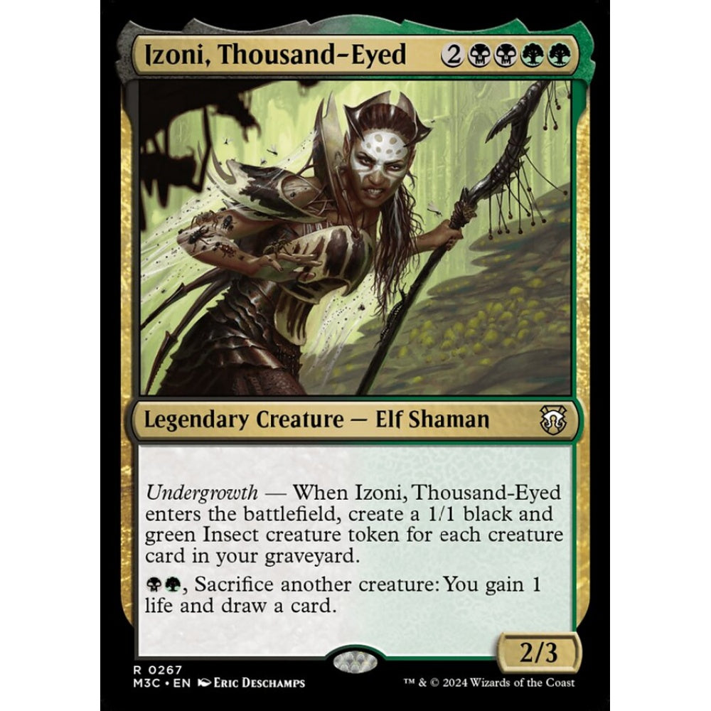 Izoni, Thousand-Eyed, 267, rare, Magic: The Gathering, Modern Horizons 3