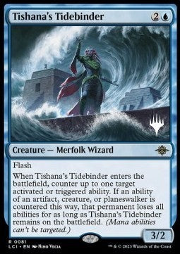 Tishana's Tidebinder (V.2) - The Lost Caverns of Ixalan: Promos (Rare) [PLCI-81]