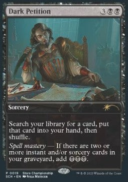 Dark Petition - Store Championship Promos (Rare) [SCH-19]