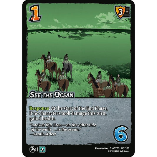 See the Ocean 147/189 AOT03 Universus Attack on Titan: Apocalypse Foundation C