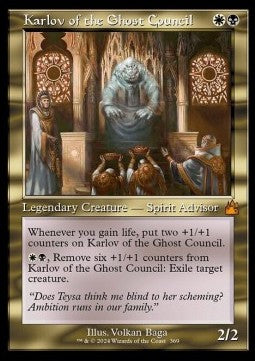 Karlov of the Ghost Council (V.1) - Ravnica Remastered: Extras (Mythic) [XRVR-369]