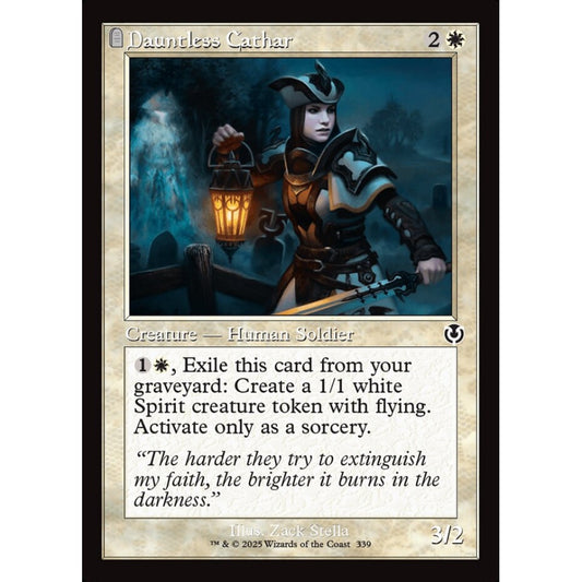 Dauntless Cathar, 339, common, Magic: The Gathering, Innistrad Remastered