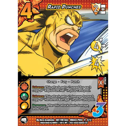 Rapid Punches, 9/12, P, UniVersus, Promos