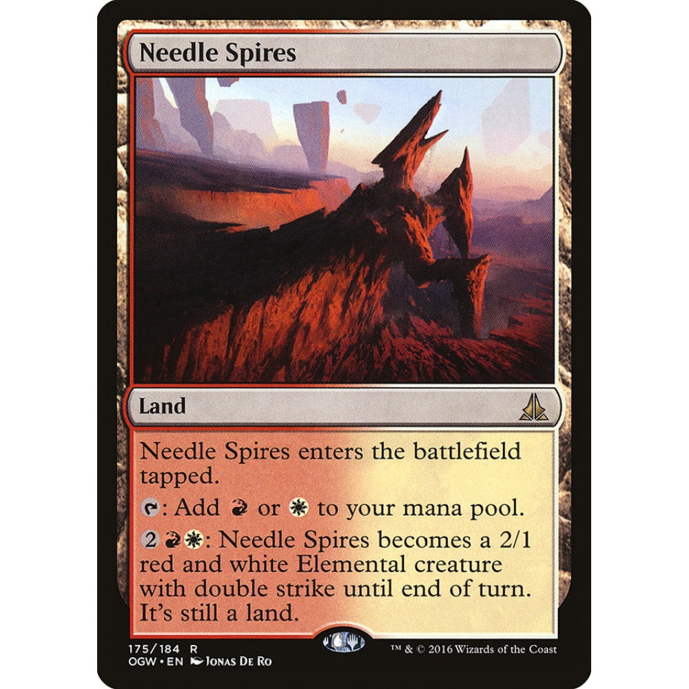 Needle Spires rare 175 Magic the Gathering Oath of the Gatewatch