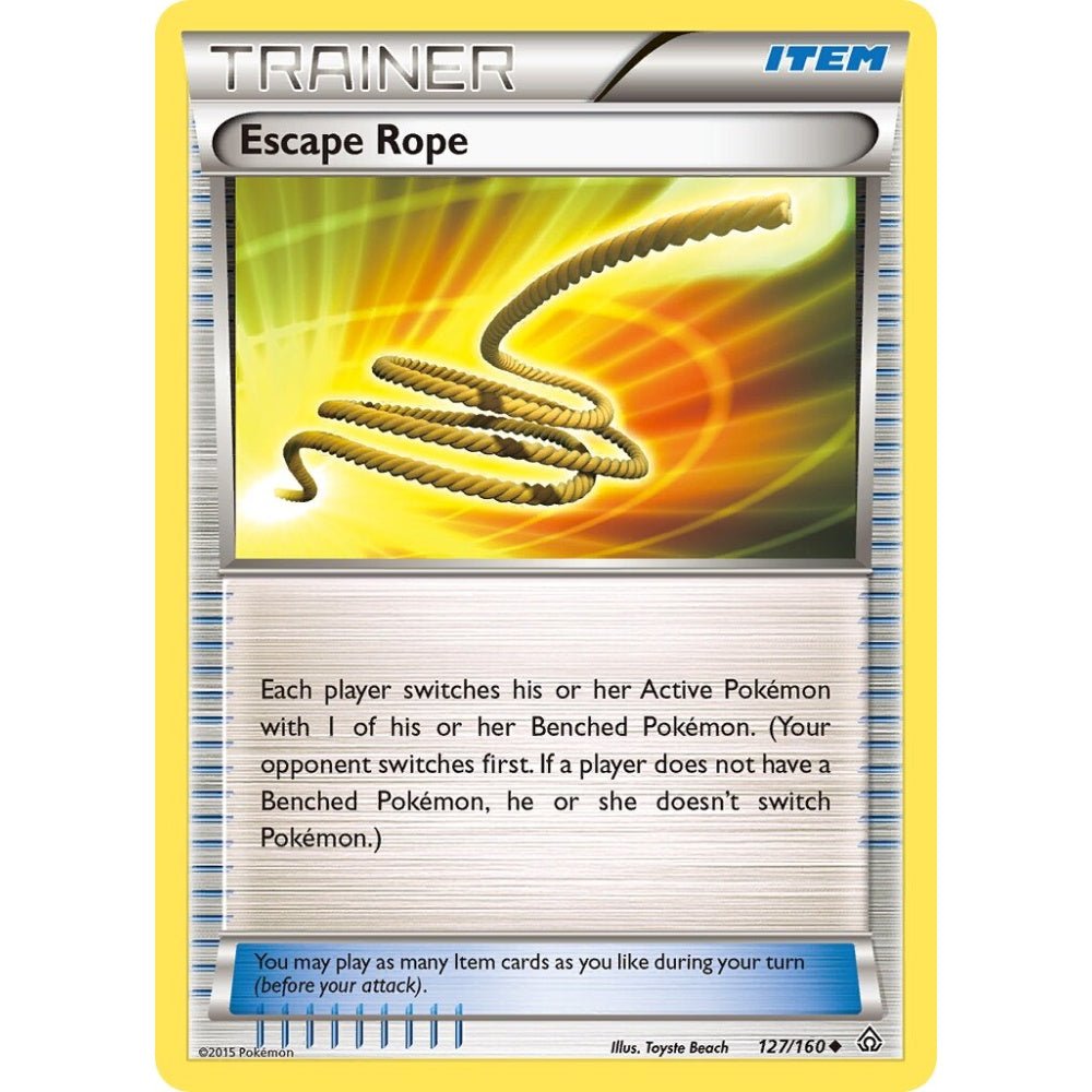 Escape Rope Uncommon 127/160 Pokemon Card Game Primal Clash