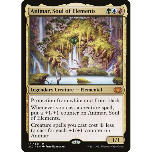 Animar, Soul of Elements mythic 171 Magic the Gathering Double Masters 2022