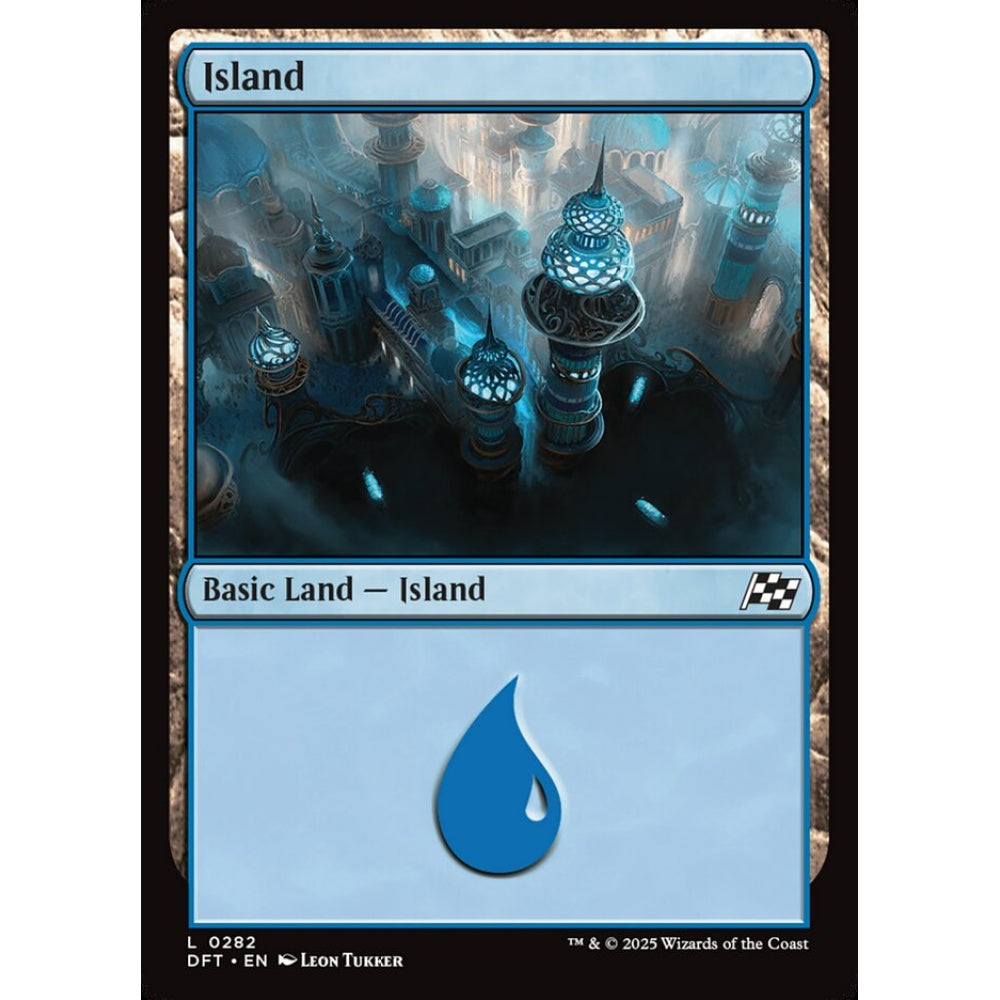Island, 282, common, Magic: The Gathering, Aetherdrift