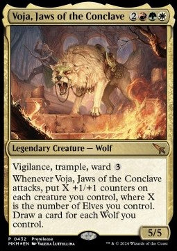 Voja, Jaws of the Conclave - Murders at Karlov Manor: Promos (Mythic) [PMKM-432]