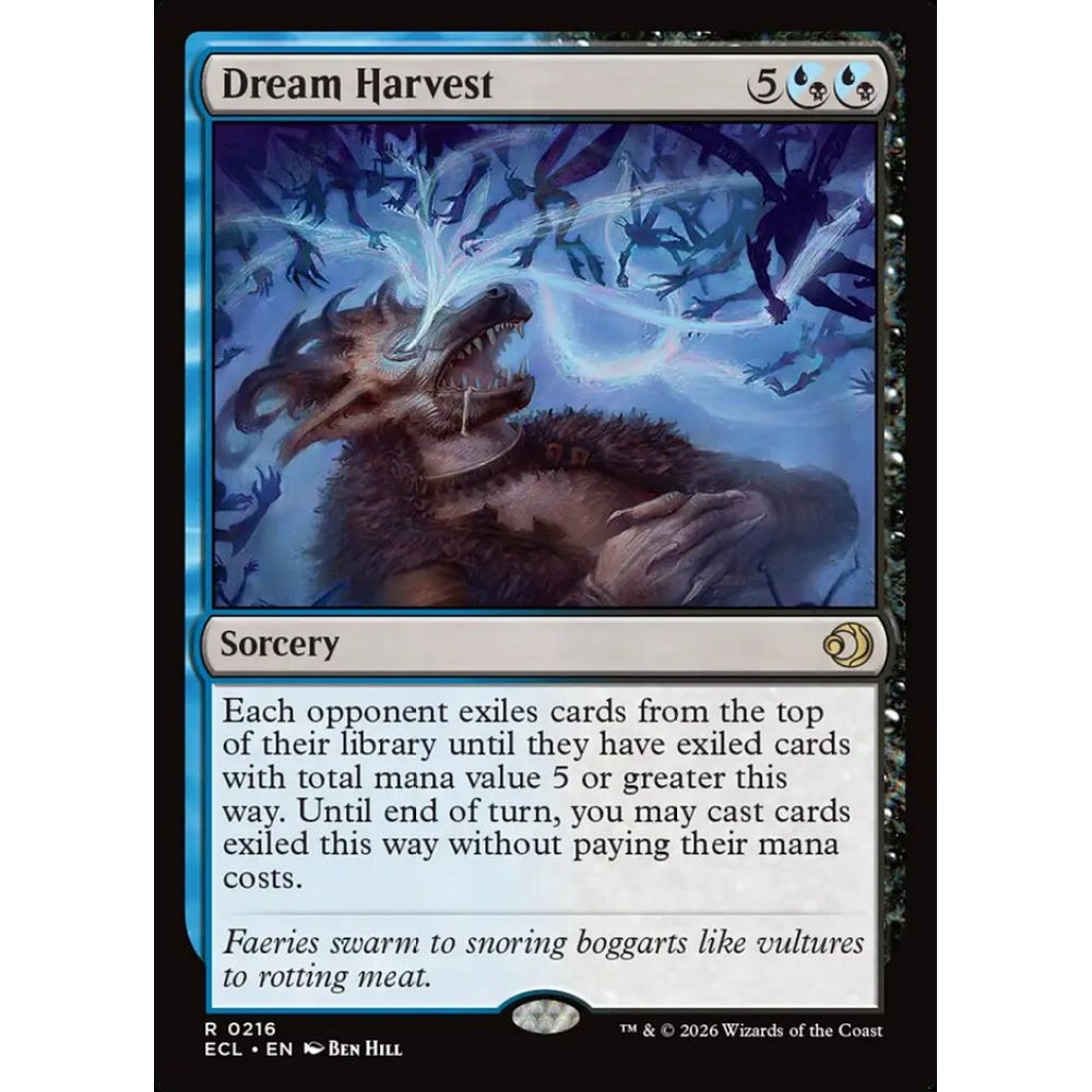 Dream Harvest rare 216 Magic the Gathering Lorwyn Eclipsed