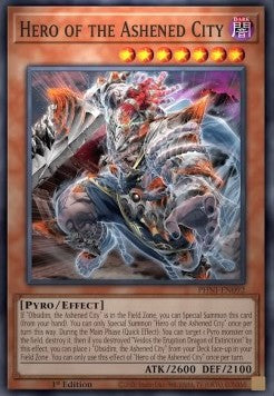 cards in phantom nightmare yugioh Hero of the Ashened City