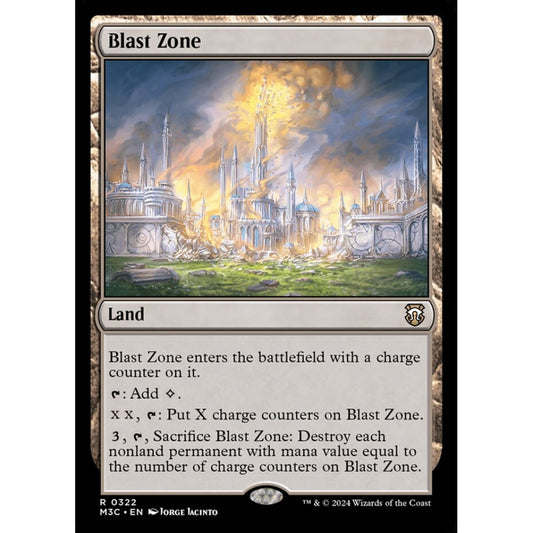 Blast Zone, 322, rare, Magic: The Gathering, Modern Horizons 3