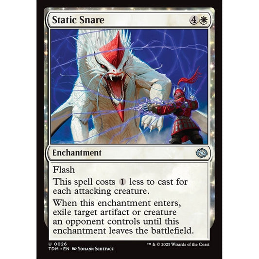 Static Snare uncommon 26 Magic the Gathering Tarkir: Dragonstorm