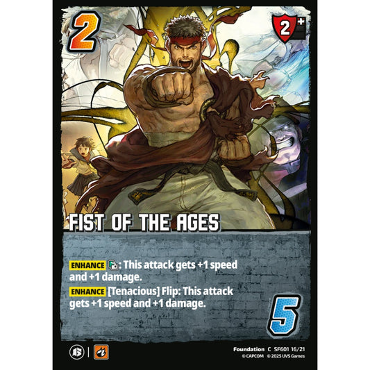 Fist of the Ages 16/21 SF601 Universus Street Fighter 6: Challanger Series Ryu&Luke Foundation C