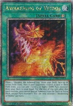 Awakening of Veidos (V.2 - Quarter Century Secret Rare) - Phantom Nightmare (Quarter Century Secret Rare) [PHNI-095]