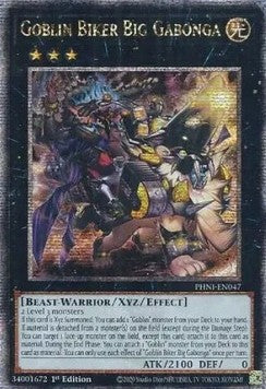Goblin Biker Big Gabonga (V.2 - Quarter Century Secret Rare) - Phantom Nightmare (Quarter Century Secret Rare) [PHNI-047]