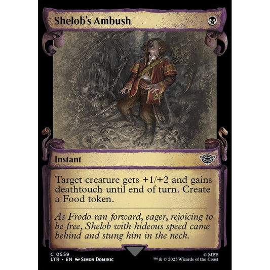 Shelob's Ambush, common, 559, Magic the Gathering, The Lord of the Rings: Tales of Middle-earth