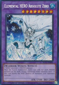 Elemental HERO Absolute Zero - Battles of Legend: Chapter 1 (Secret Rare) [BLC1-004]