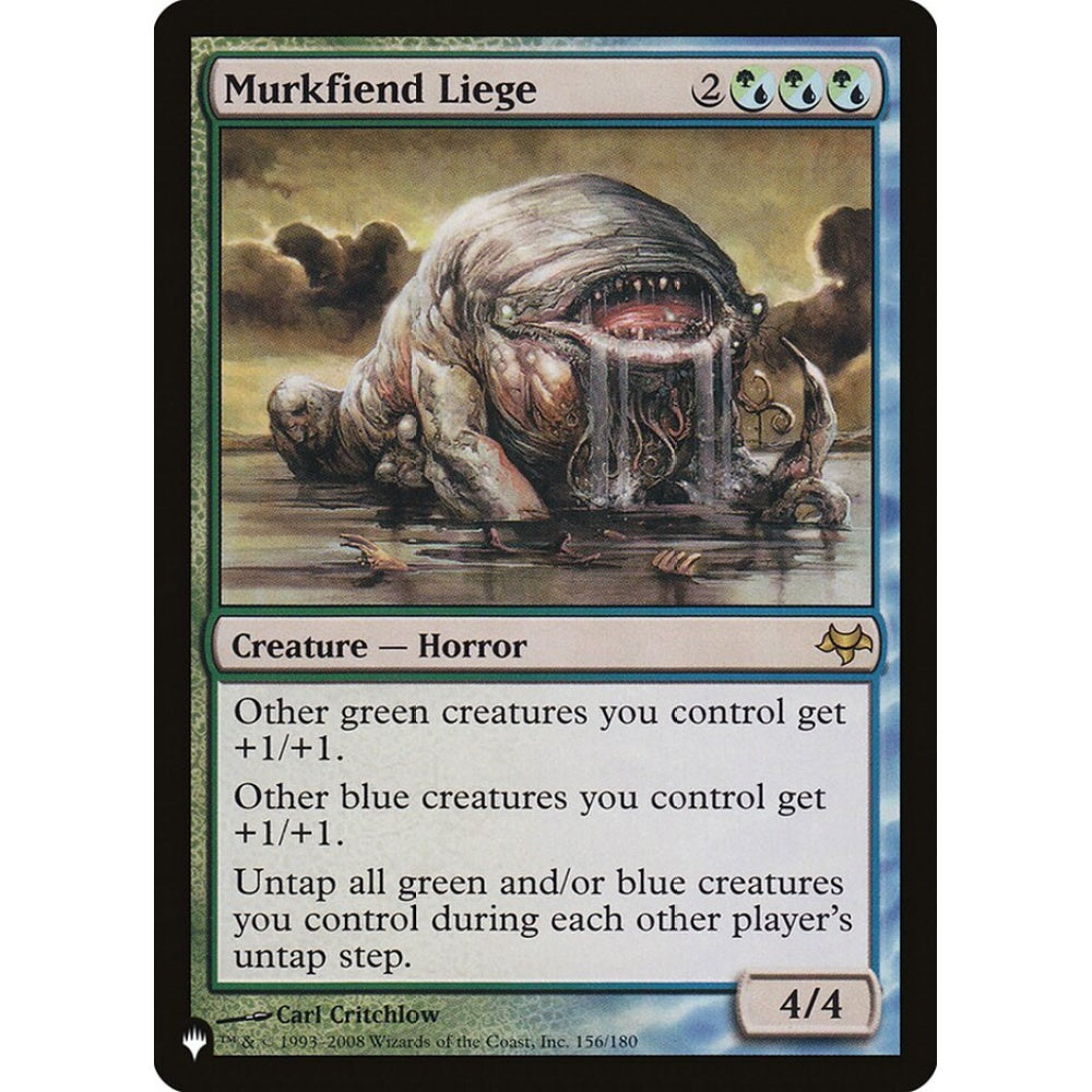 Murkfiend Liege rare EVE-156 Magic the Gathering The List