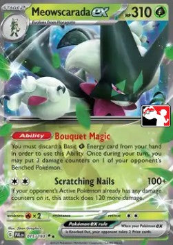 Meowscarada ex - Play! Pokémon Prize Pack Series Four (Promo) [PPS4-PAL 015]