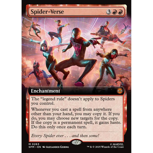 Spider-Verse mythic 263 Magic the Gathering Marvel's Spider-Man