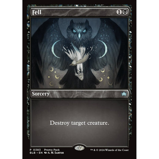 Fell, 383, uncommon, Magic: The Gathering, Bloomburrow