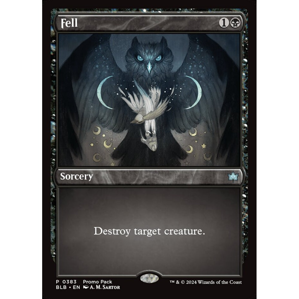 Fell, 383, uncommon, Magic: The Gathering, Bloomburrow