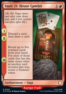 Vault 21: House Gambit - Universes Beyond: Fallout: Extras (Rare) [XPIP-597]