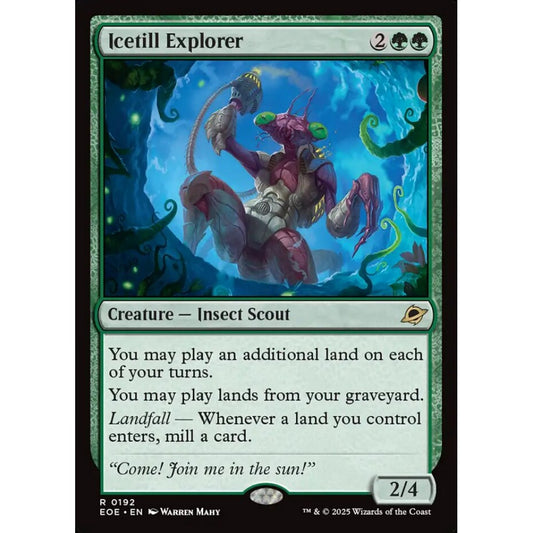 Icetill Explorer rare 192 Magic the Gathering Edge of Eternities