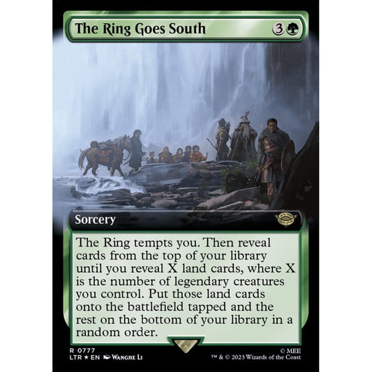 The Ring Goes South, rare, 777, Magic the Gathering, The Lord of the Rings: Tales of Middle-earth