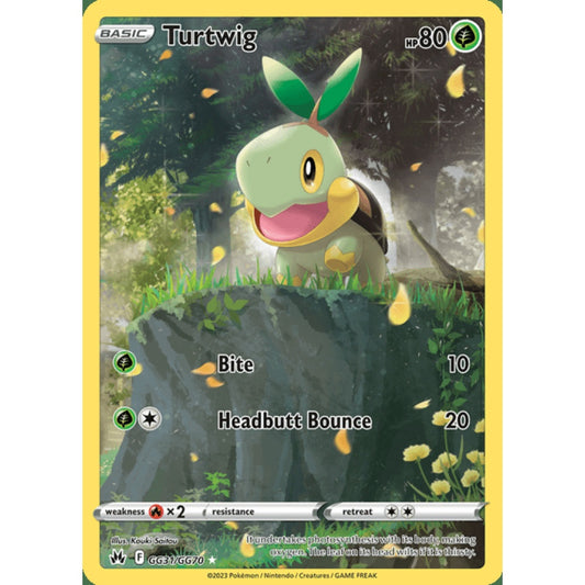 Turtwig Illustration Rare GG31/GG70 Pokemon Card Game Crown Zenith
