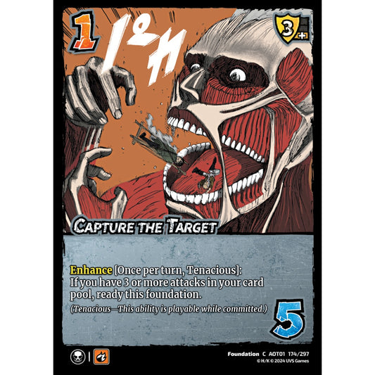 Capture the Target, 174/297, C, UniVersus, Attack on Titan: Battle for Humanity