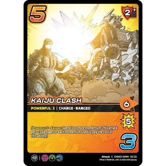 Kaiju Clash, 10/22, C, UniVersus, Challengers Godzilla & Mothra, King Ghidorah & Rodan