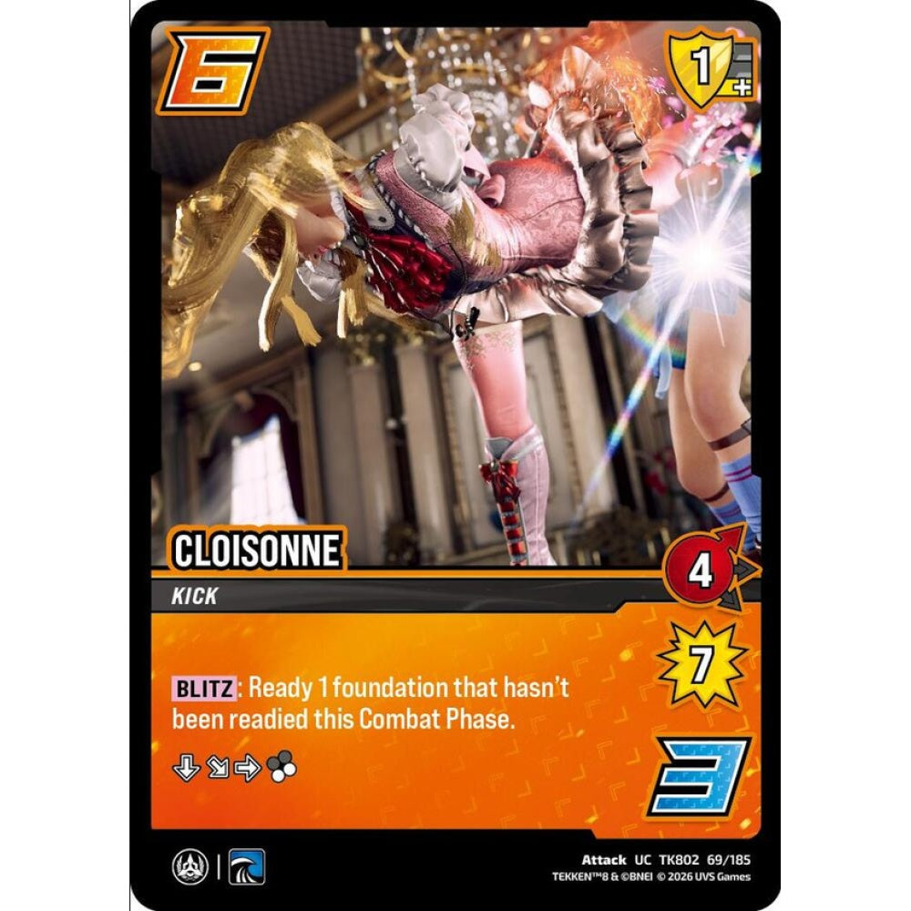 Cloisonne 69/185 TK802 Universus Tekken 8 Attack UC