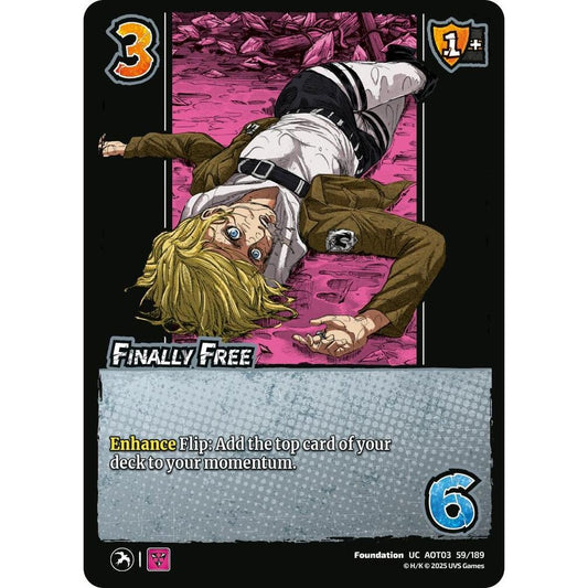 Finally Free 59/189 AOT03 Universus Attack on Titan: Apocalypse Foundation UC