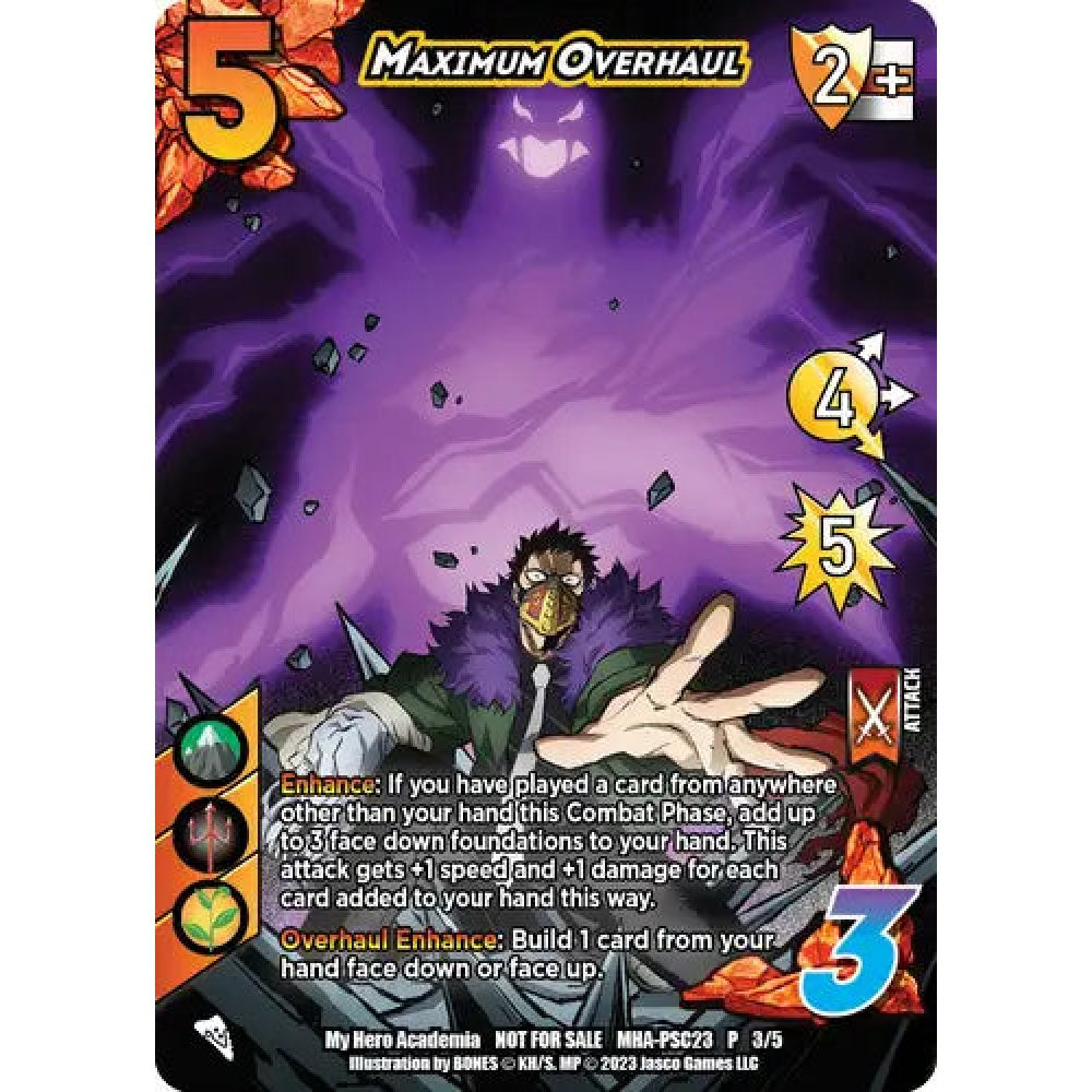 Maximum Overhaul, 3/5, P, UniVersus, Promos