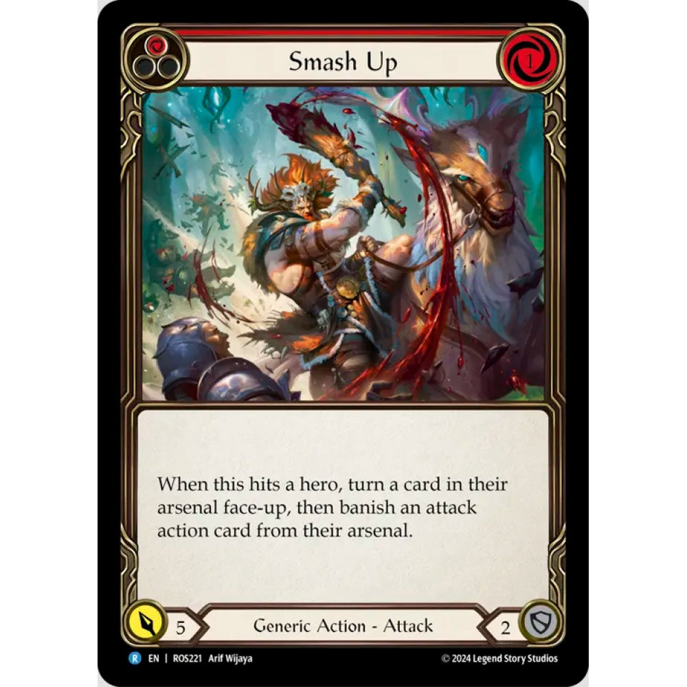 Smash Up, ROS221, Rare, Flesh and Blood, Rosetta