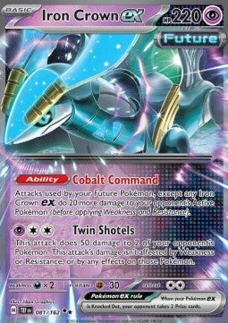 Iron Crown ex - Temporal Forces (Double Rare) [TEF-081]