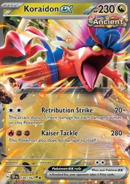 Koraidon ex - Temporal Forces (Double Rare) [TEF-120]