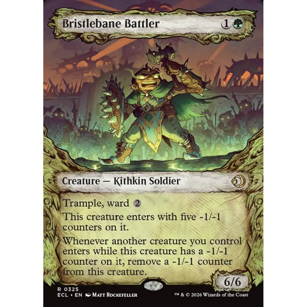 Bristlebane Battler rare 325 Magic the Gathering Lorwyn Eclipsed