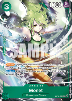 Monet (OP05-036) - Unnumbered Promos (Uncommon) [UP-OP05-036]