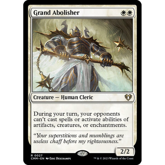 Grand Abolisher rare 27 Magic the Gathering Commander Masters