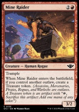 Mine Raider - Outlaws of Thunder Junction (Common) [OTJ-135]