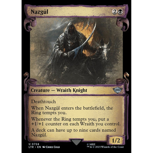 Nazgûl, uncommon, 724, Magic the Gathering, The Lord of the Rings: Tales of Middle-earth